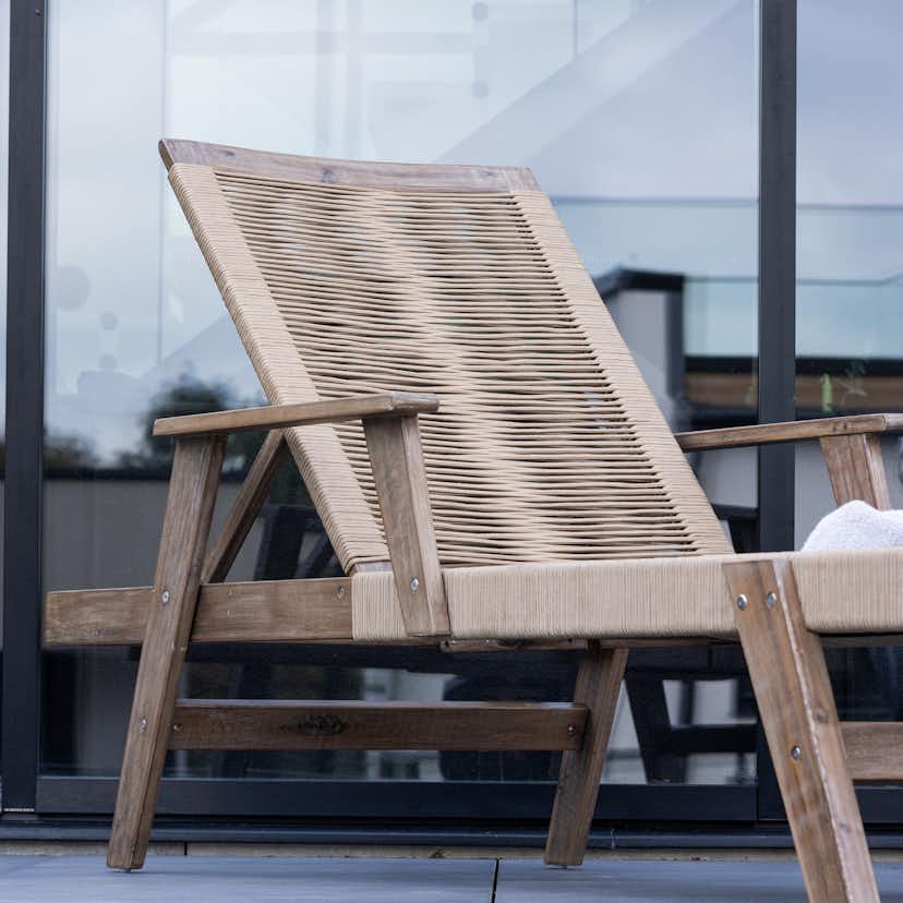 Solsäng Utomhus Venture Home Little John Solstol i Trä