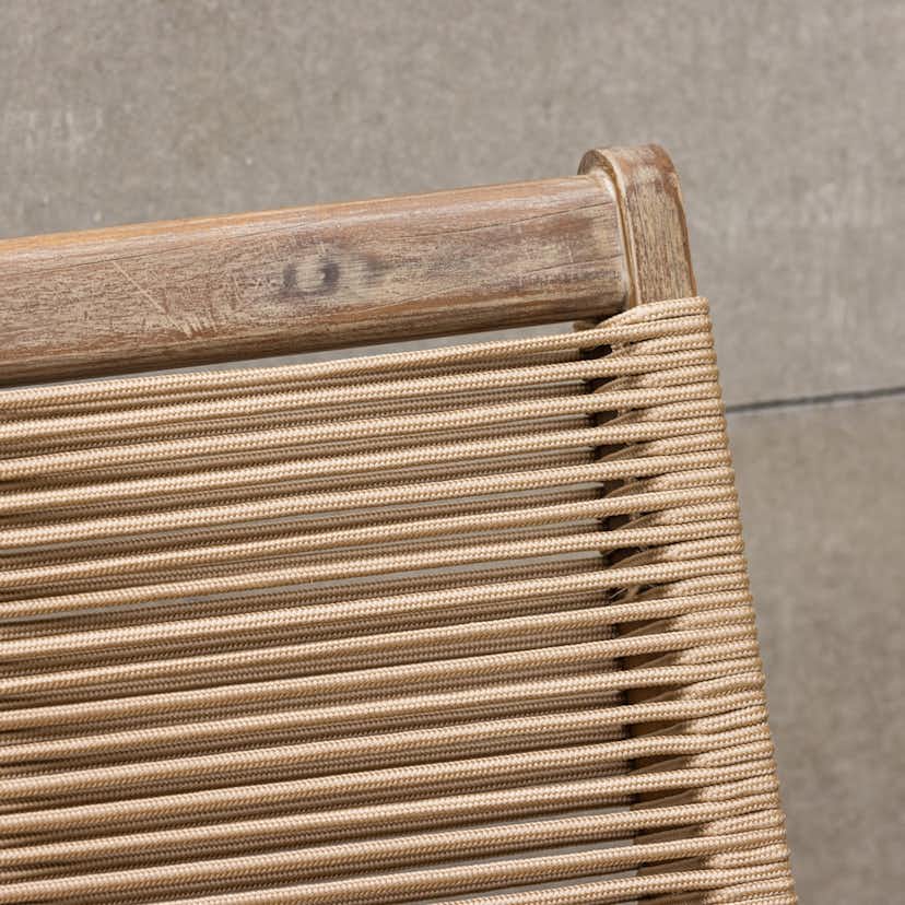 Loungefåtölj Ute Venture Home Peter Trädgårdsstol i Trä