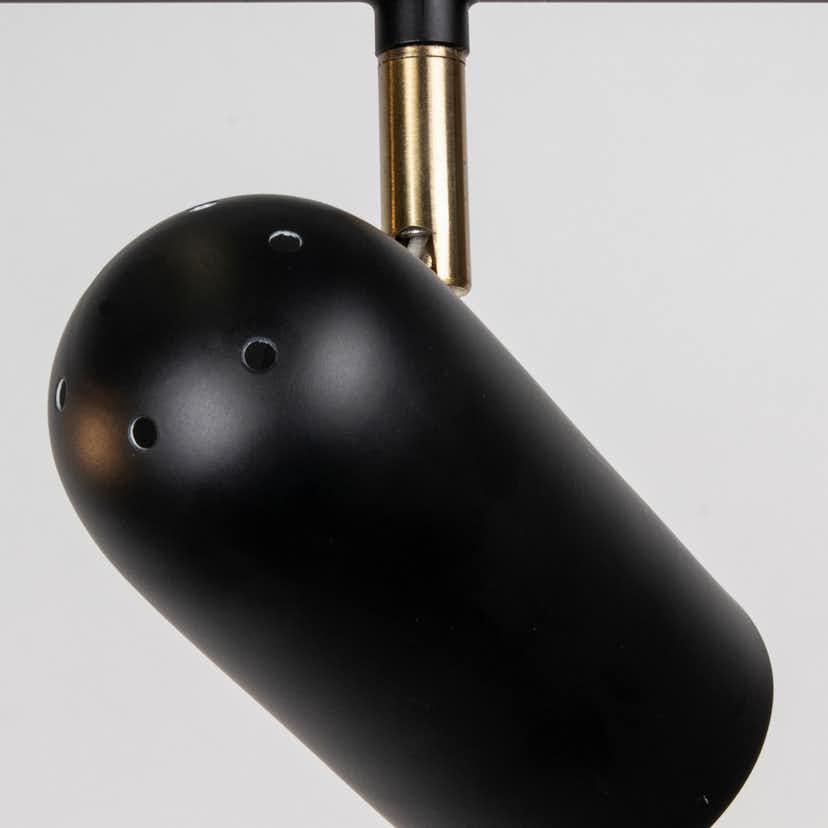 Taklampa Globen Lighting Swan 3 Svart