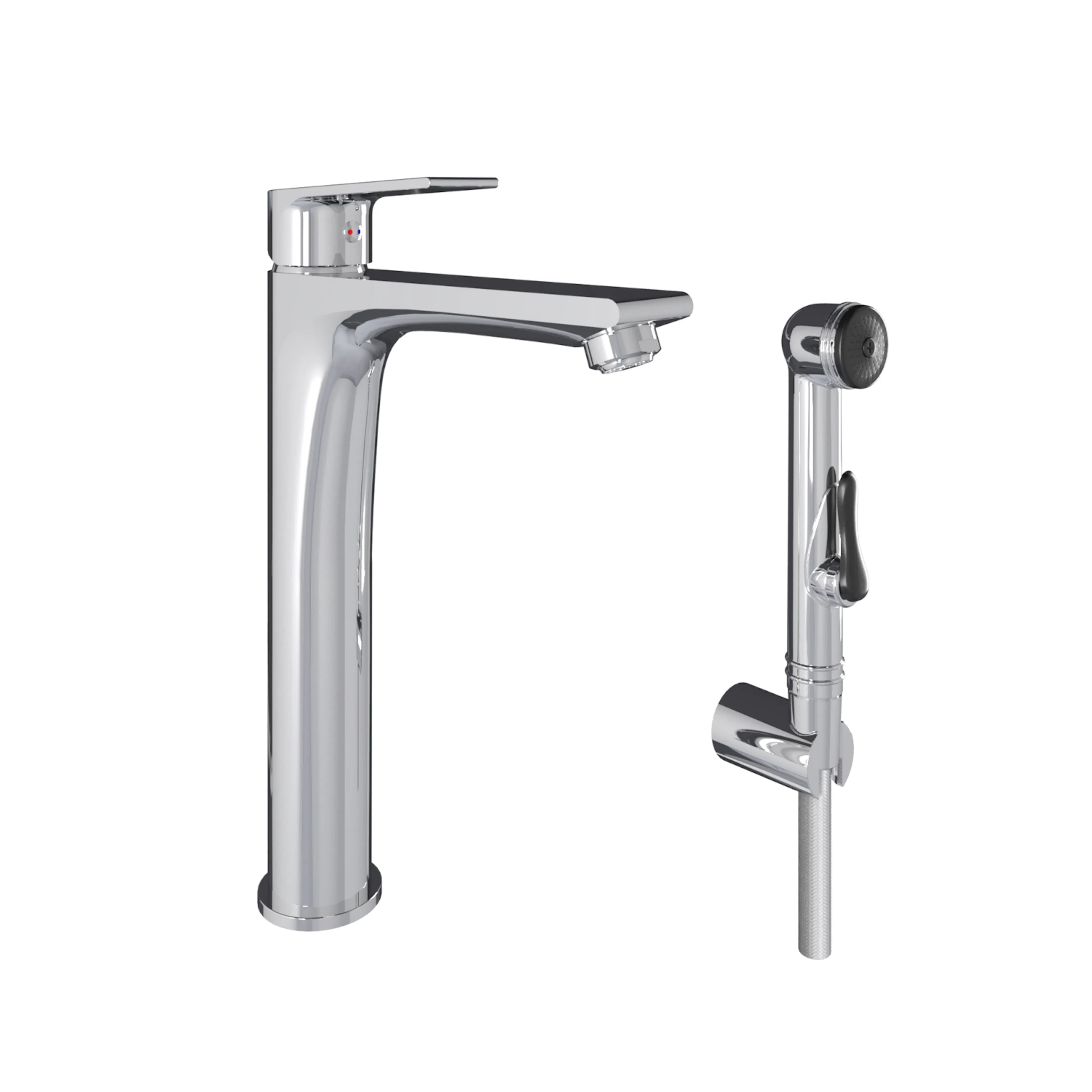 Tvättställsblandare Svedbergs Halde Fristående med Handdusch