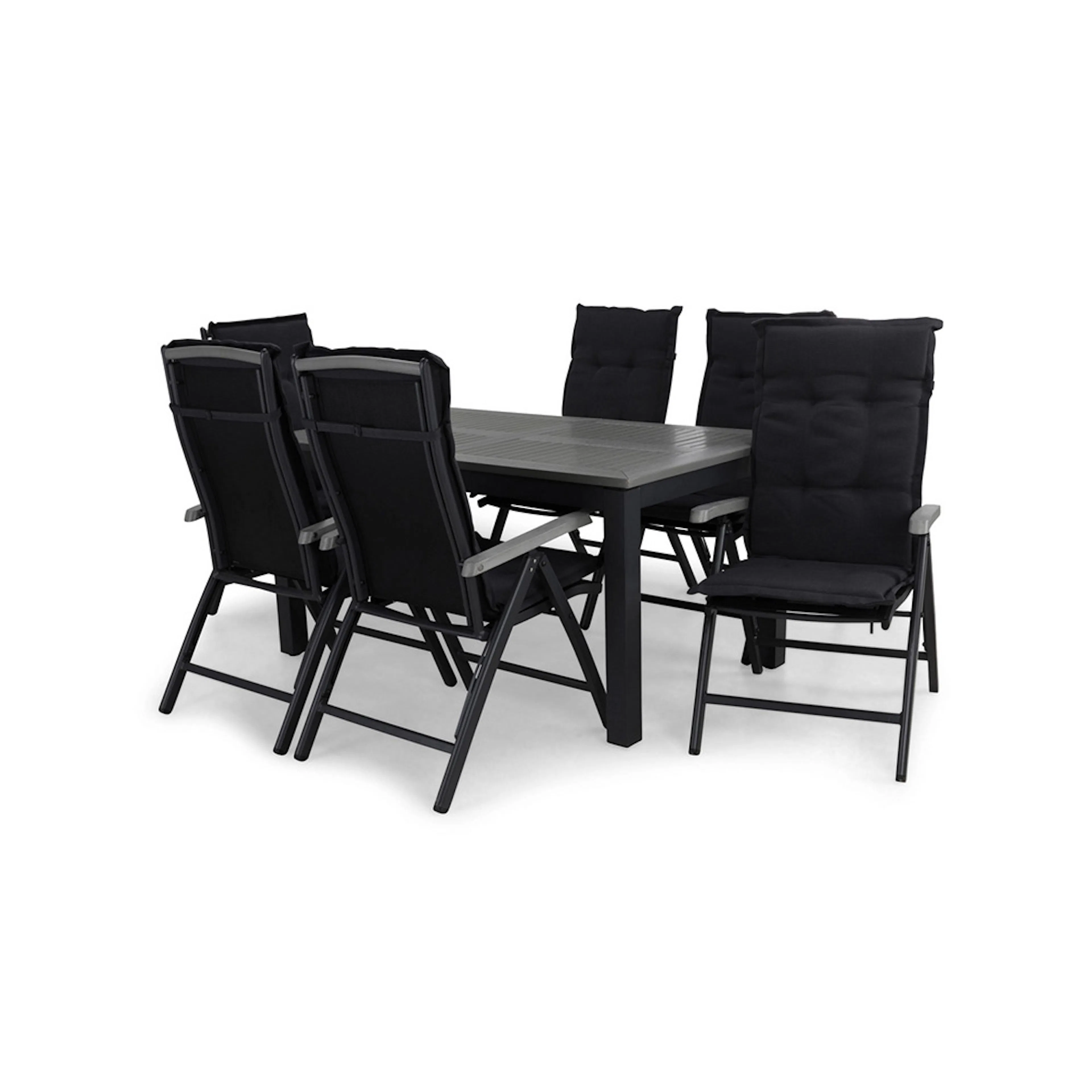 Matgrupp Utomhus Comfort Garden Monaco 152-210 Lyx 6 inkl. Dynor