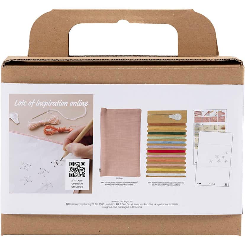 Broderi Creativ Company Mini DIY Kit Kuvertväska