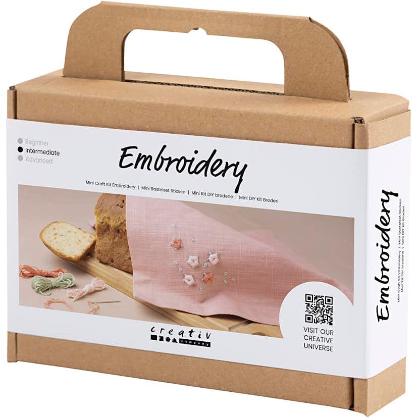 Broderi Creativ Company Mini DIY Kit Tygservett