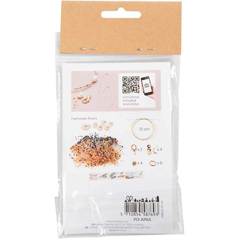 Smycken Creativ Company Mini DIY Kit Armband och Halsband med Lås