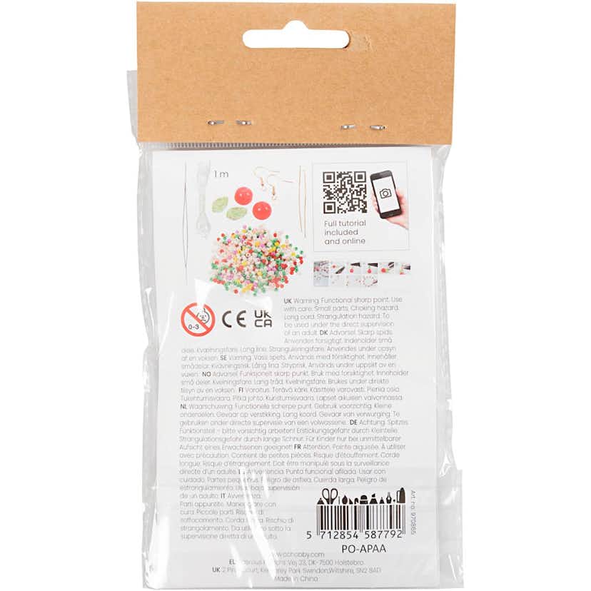 Smycken Creativ Company Mini DIY Kit Elastiskt Armband och Örhänge