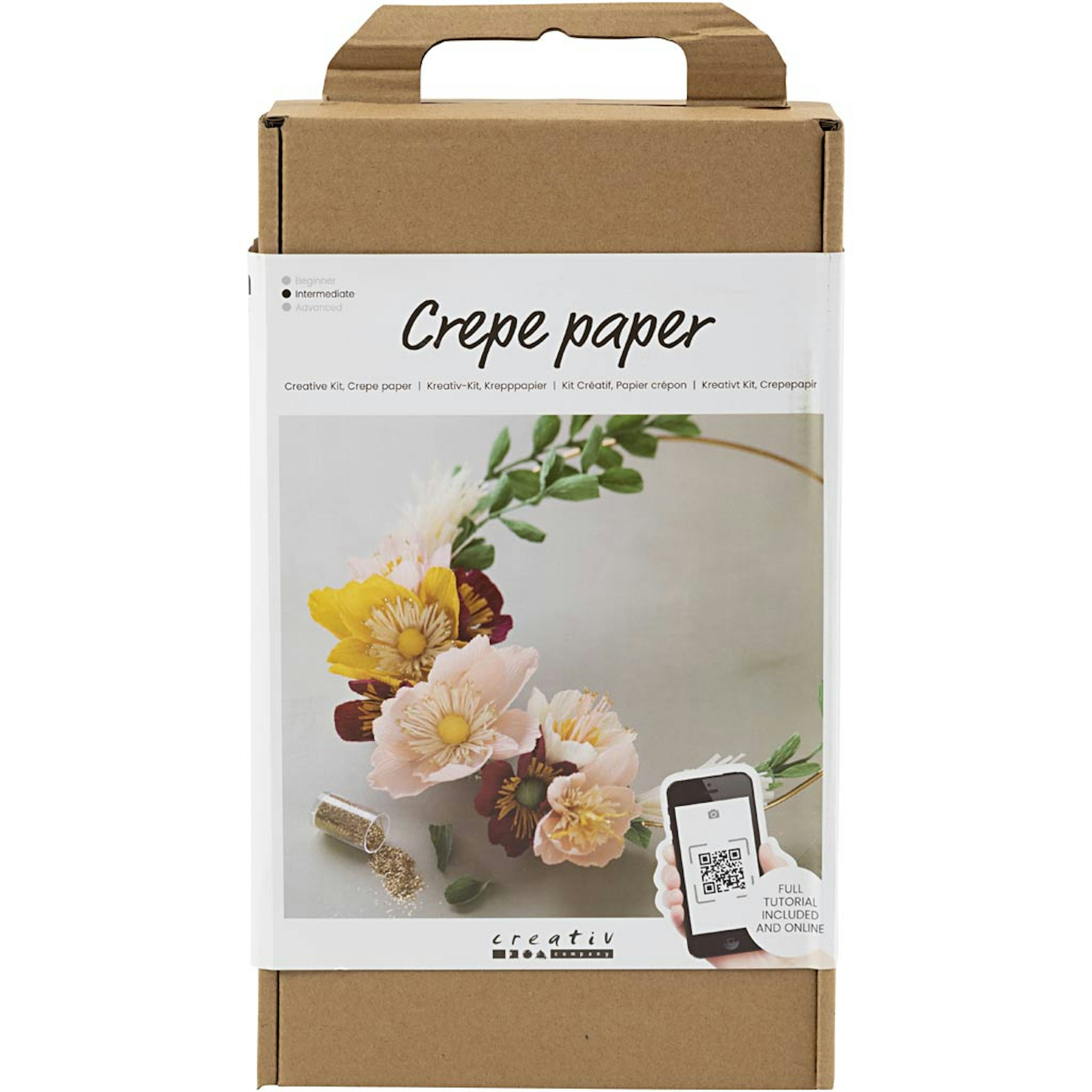 Kräppapper Creativ Company DIY Kit Krans 105 g