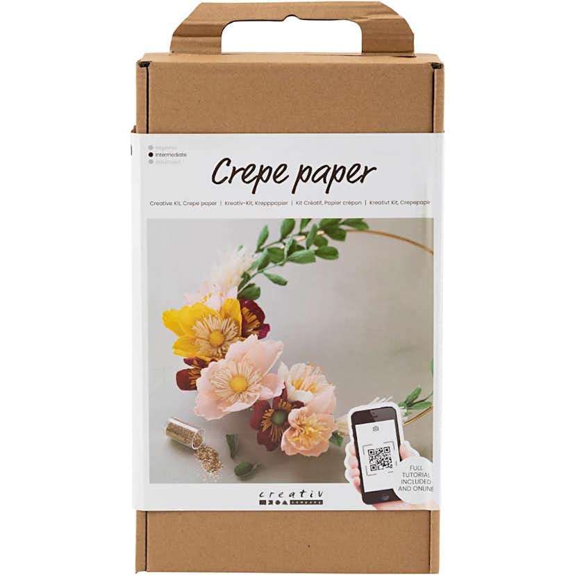 Kräppapper Creativ Company DIY Kit Krans 105 g