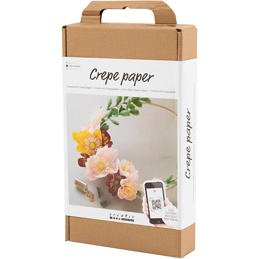 Kräppapper Creativ Company DIY Kit Krans 105 g