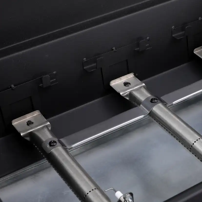 Gasolgrill Dose Barbeque Svart Med 3 Brännare