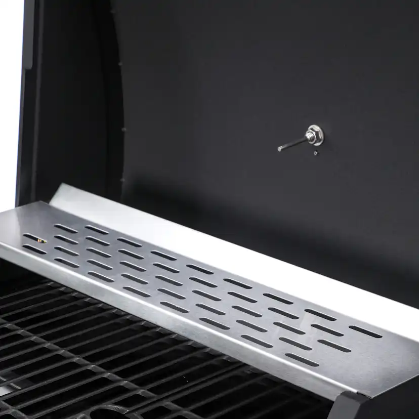 Gasolgrill Dose Barbeque Svart Med 3 Brännare