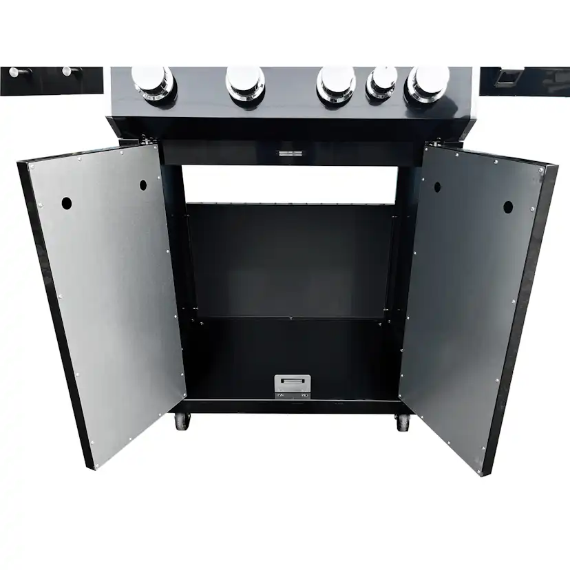 Gasolgrill Kobe Premium 4+1 Svart