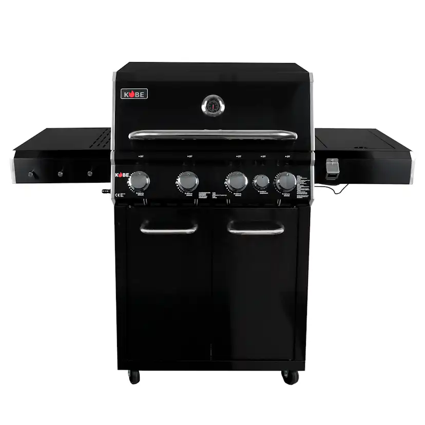 Gasolgrill Kobe Premium 4+1 Svart