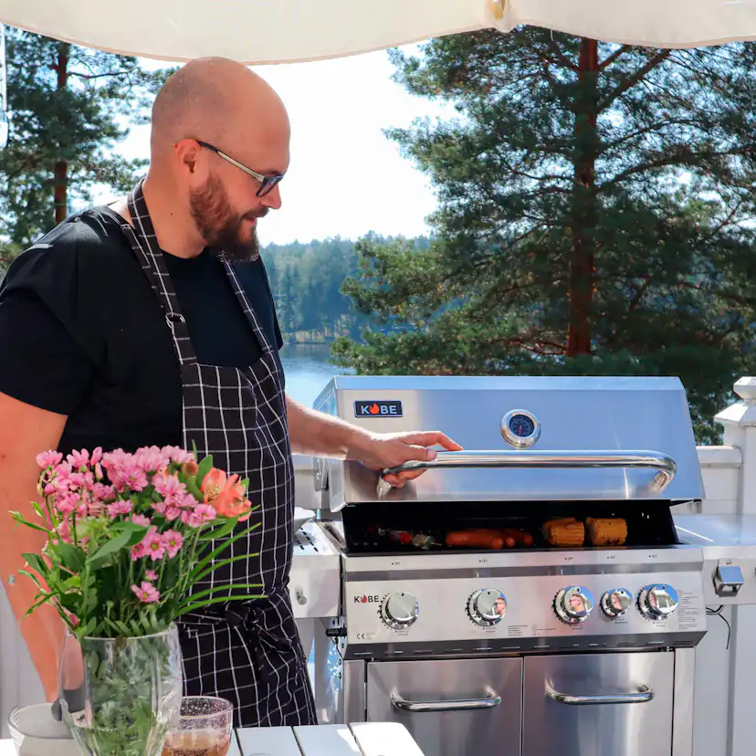 Gasolgrill Kobe Premium 4+1 RST PRE