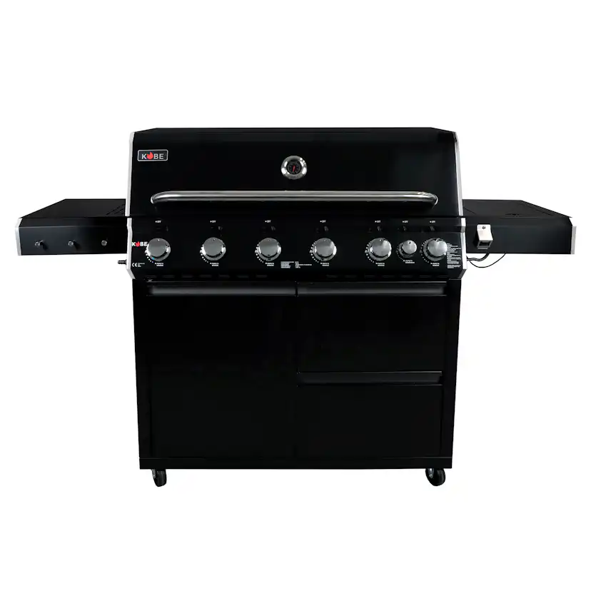 Gasolgrill Kobe Premium 6+1 PRE Svart
