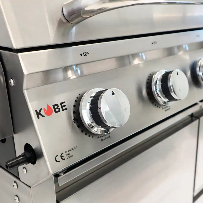 Gasolgrill Kobe Premium 6+1 RST PRE Grå