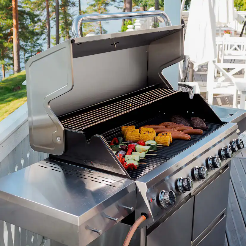 Gasolgrill Kobe Premium 6+1 RST PRE Grå