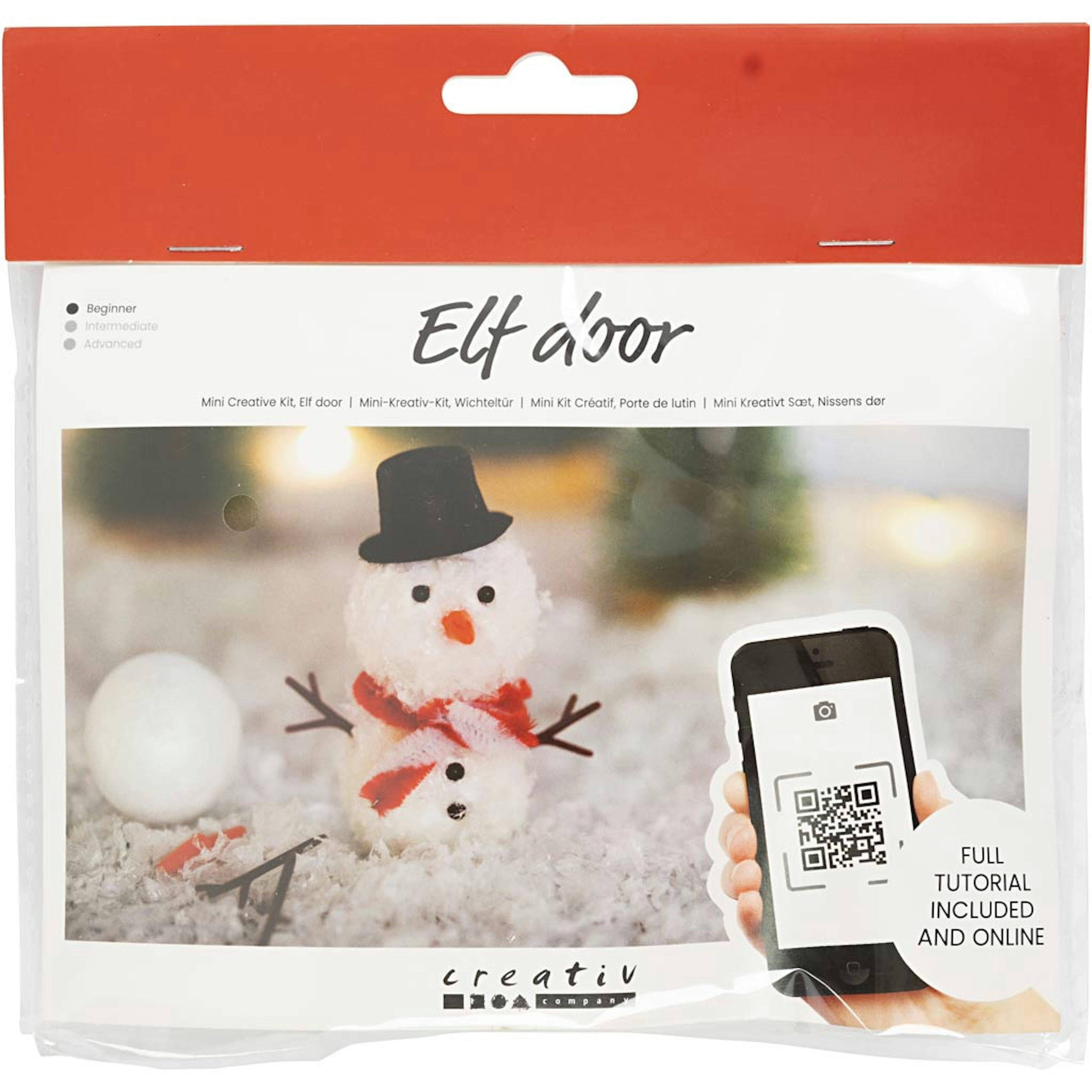 Nissens dörr Creativ Company Mini DIY Kit Snögubbe