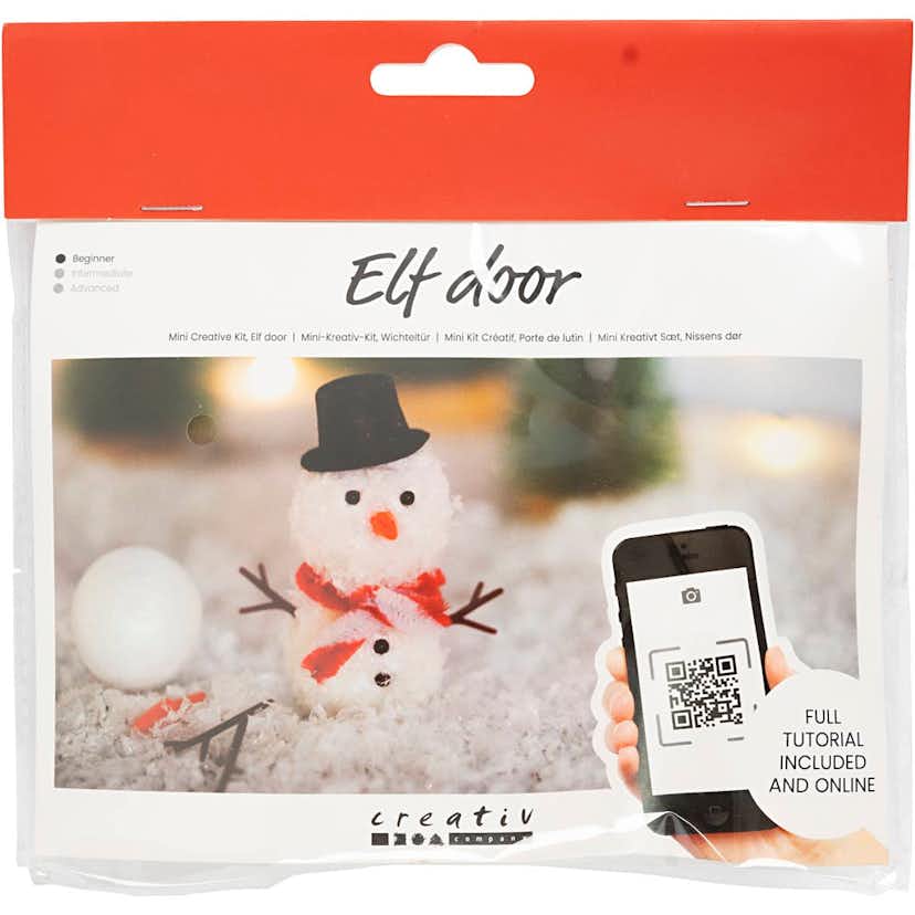 Nissens dörr Creativ Company Mini DIY Kit Snögubbe