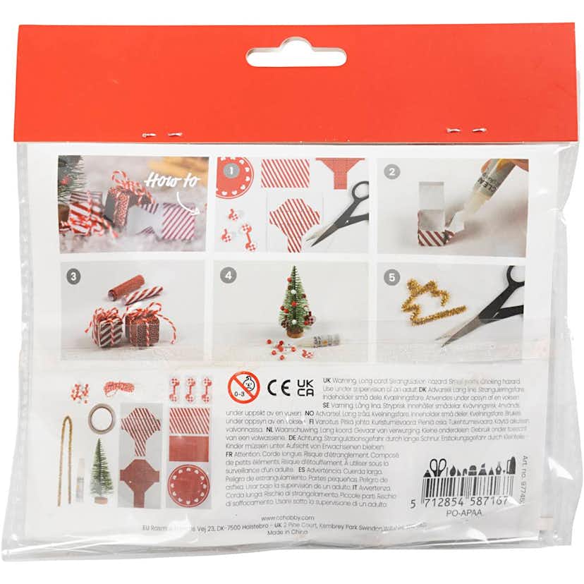 Nissens dörr Creativ Company Mini DIY Kit Julgran