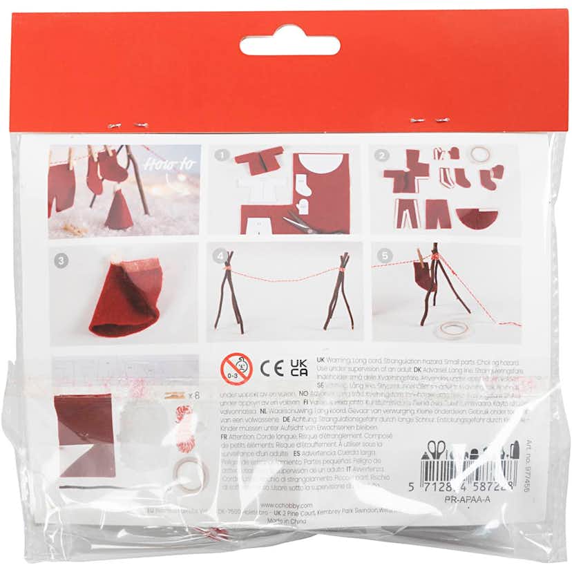 Nissens dörr Creativ Company Mini DIY Kit Tvätt