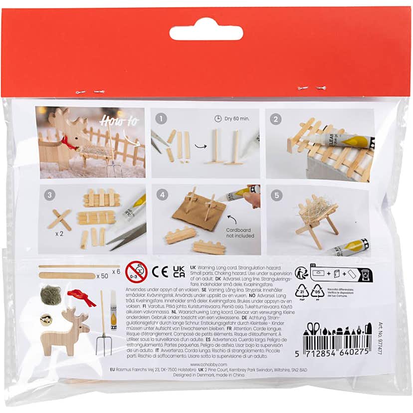 Nissens dörr Creativ Company Mini DIY Kit Ren