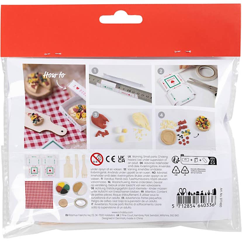 Nissens dörr Creativ Company Mini DIY Kit Pizza
