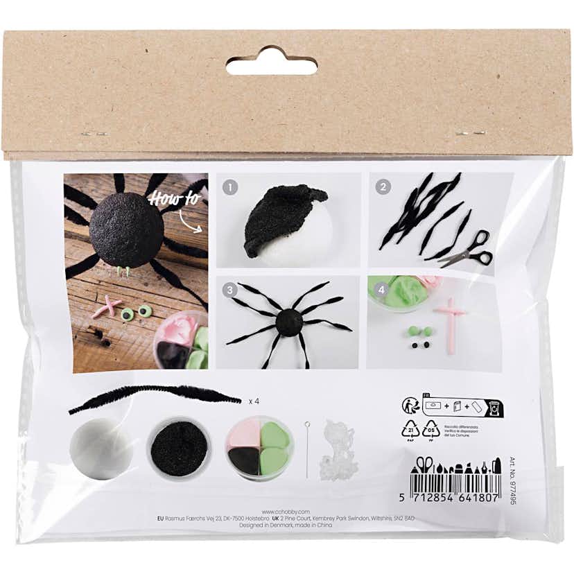 Modellera Creativ Company Mini DIY Kit Spindel