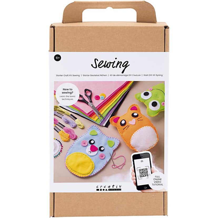 Nallebjörnar Creativ Company Start DIY Kit Sömnad