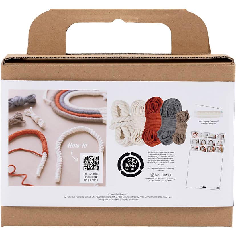 Regnbåge Creativ Company Mini DIY Kit Makramé,