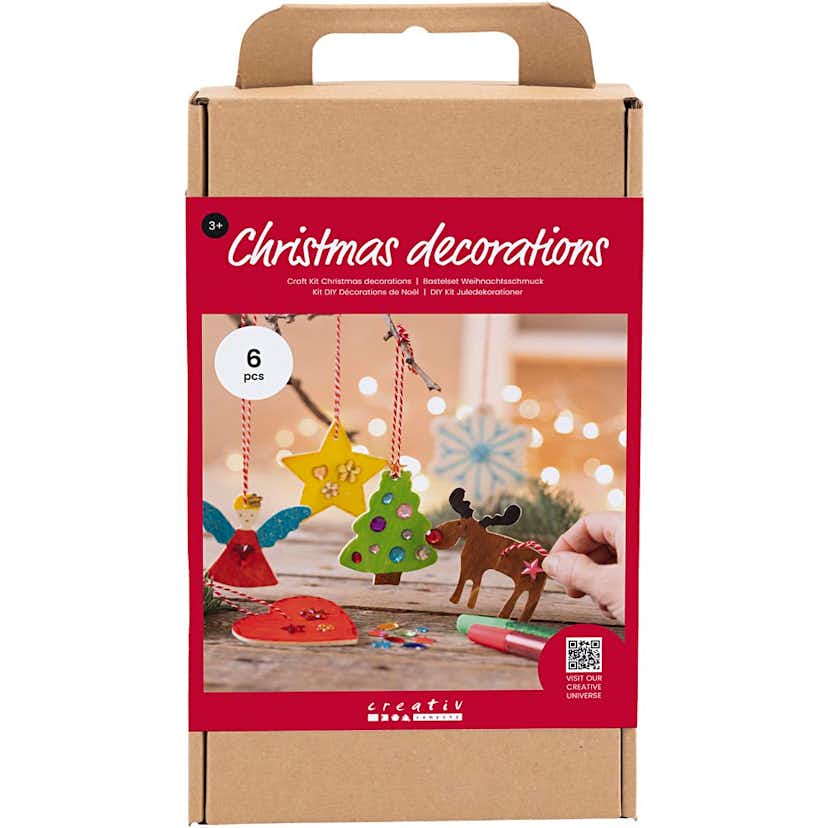 Juldekorationer Creativ Company DIY Kit Färgläggning
