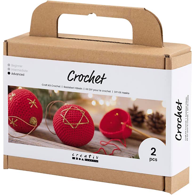 Virkning Creativ Company DIY Kit Rött