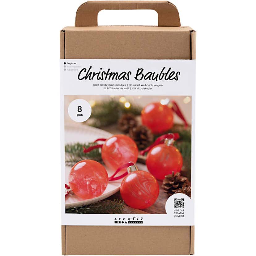 Julgranskulor Creativ Company DIY Kit Marmorering