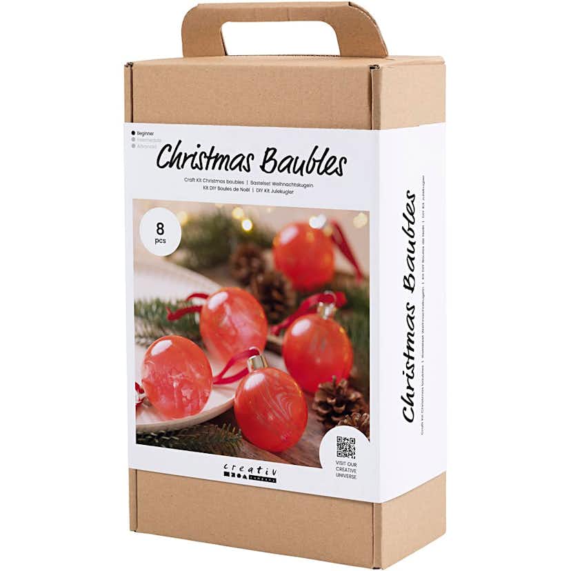 Julgranskulor Creativ Company DIY Kit Marmorering