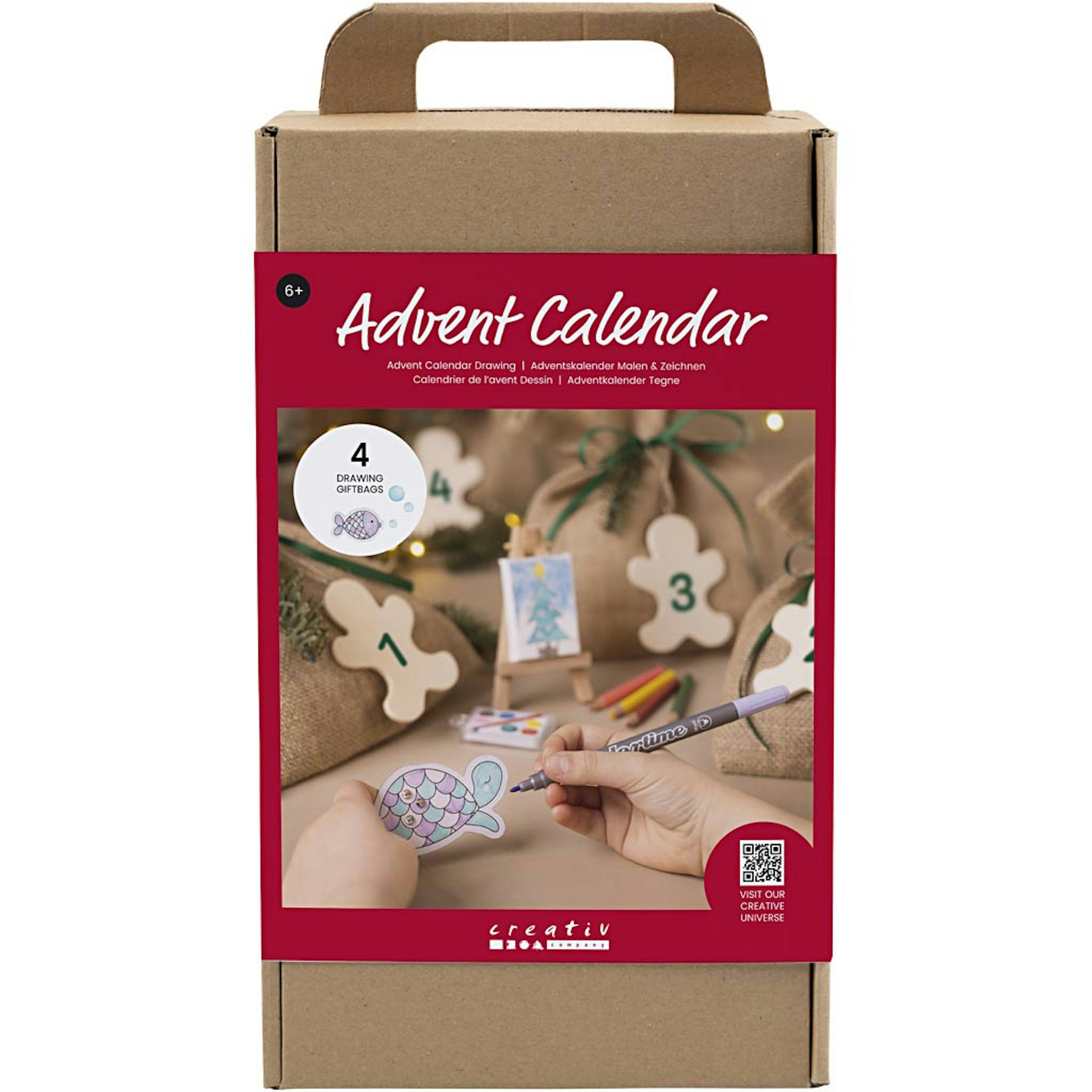 Adventskalender Creativ Company Teckna Ritning