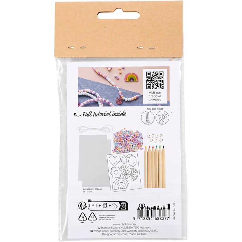 Smycken Creativ Company Mini DIY Kit Armband Krympplast