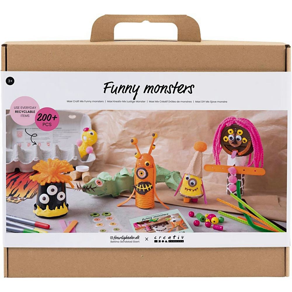 DIY-kit Creativ Company Roliga Monster