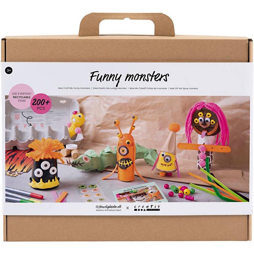 DIY-kit Creativ Company Roliga Monster