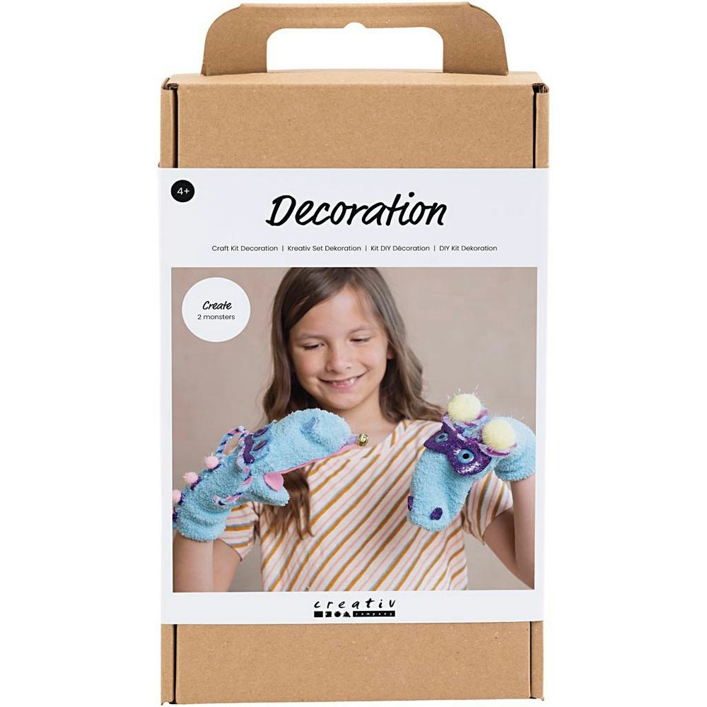 DIY-kit Creativ Company Dekoration Sock Monster