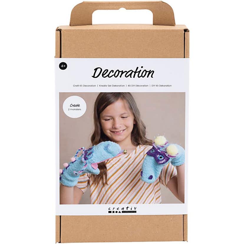 DIY-kit Creativ Company Dekoration Sock Monster
