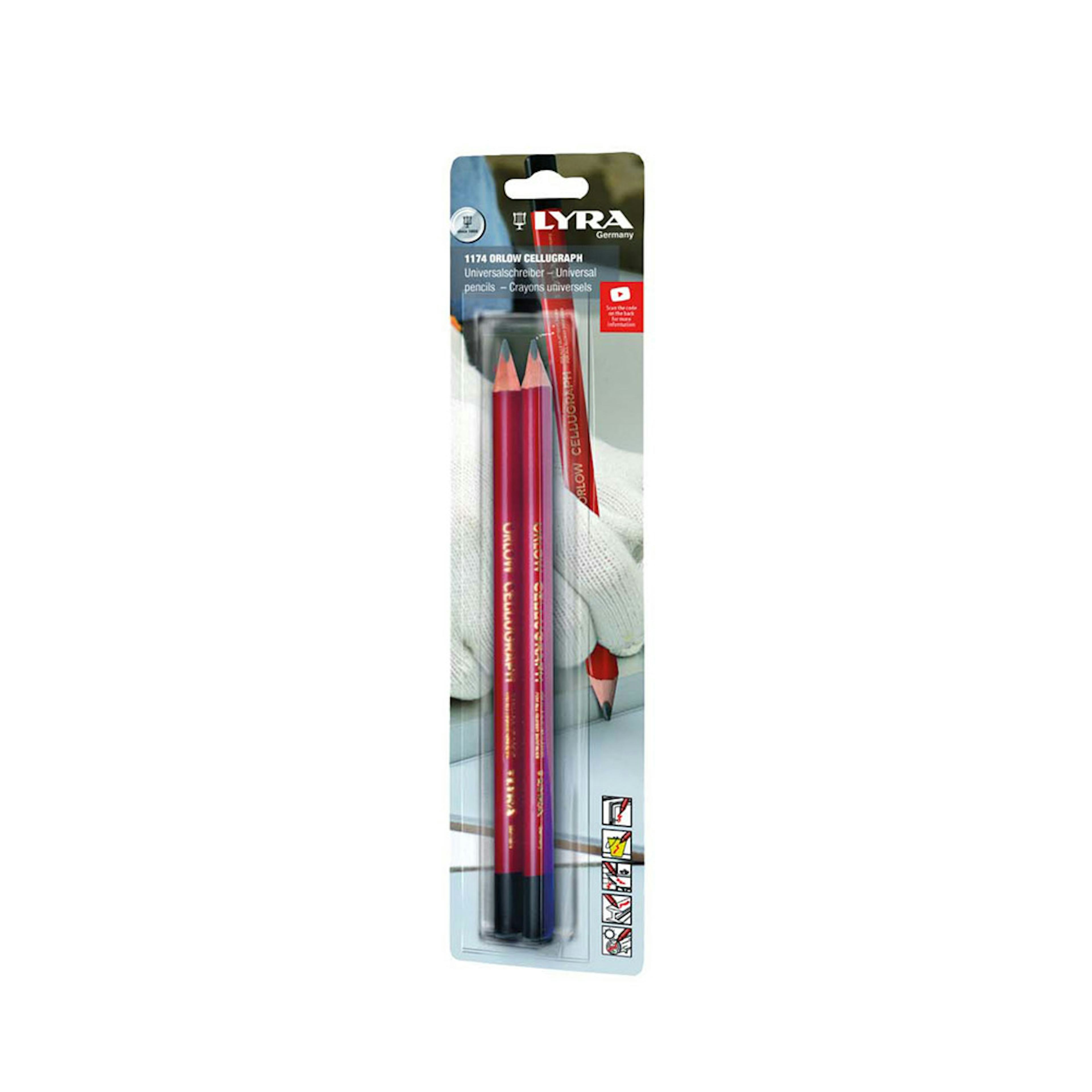 Universalpenna Lyra Grafit 2-Pack