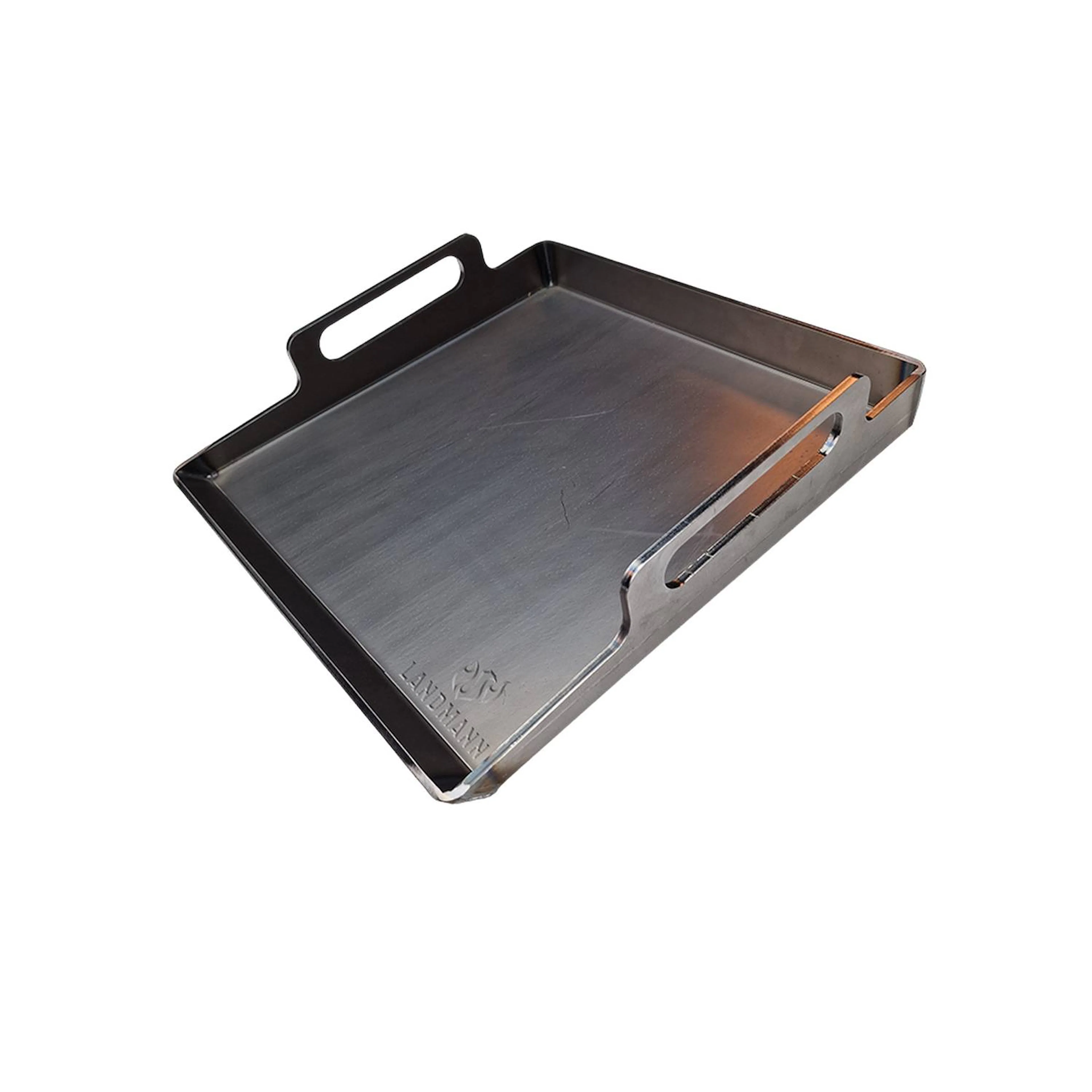 Stekbord Landmann Kolstål 40x39 cm