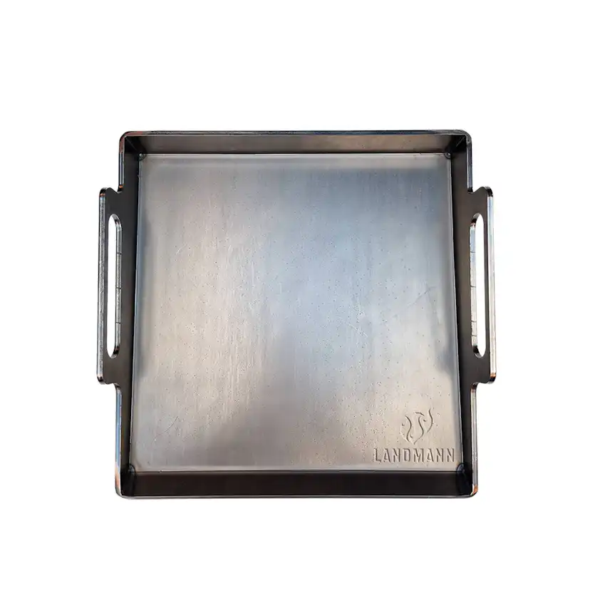 Stekbord Landmann Kolstål 40x39 cm