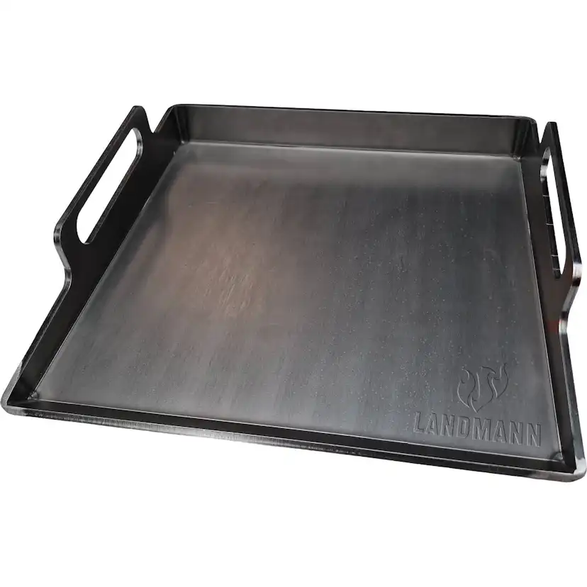 Stekbord Landmann Kolstål 40x39 cm