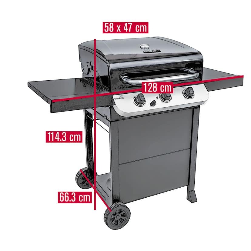 Gasolgrill Char-Broil Convective 310B