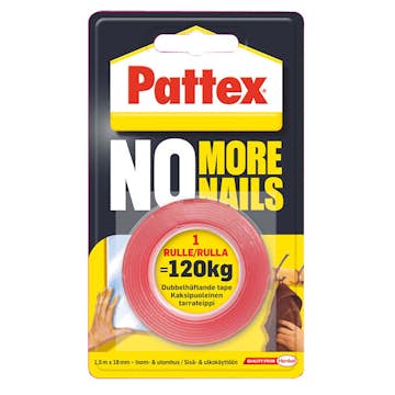 Montagetejp Pattex 120 kg No More Nails