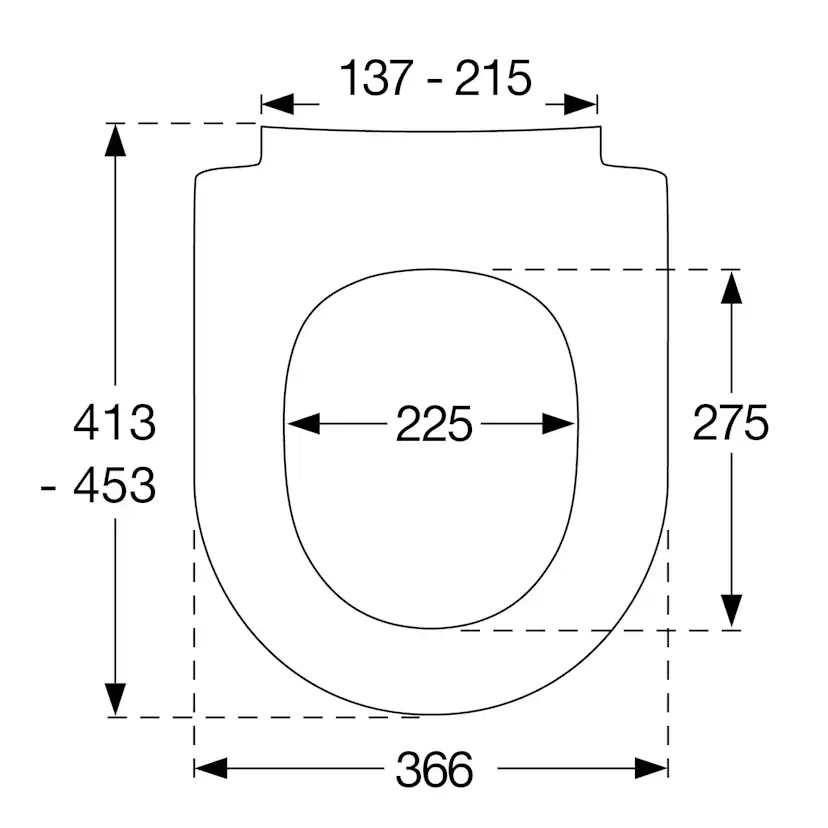 Toalettsits Pressalit Sway D2 994