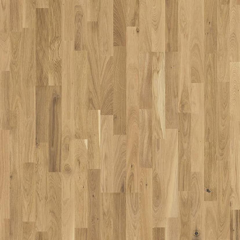 Parkettgolv Berg & Berg Ek L Vild Borstad Råträ Mattlack 3-Stav