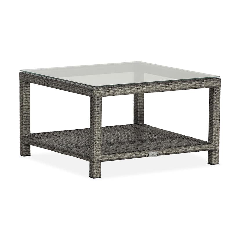 Utebord Comfort Garden Bahamas med Hylla 75x75 cm Utomhus
