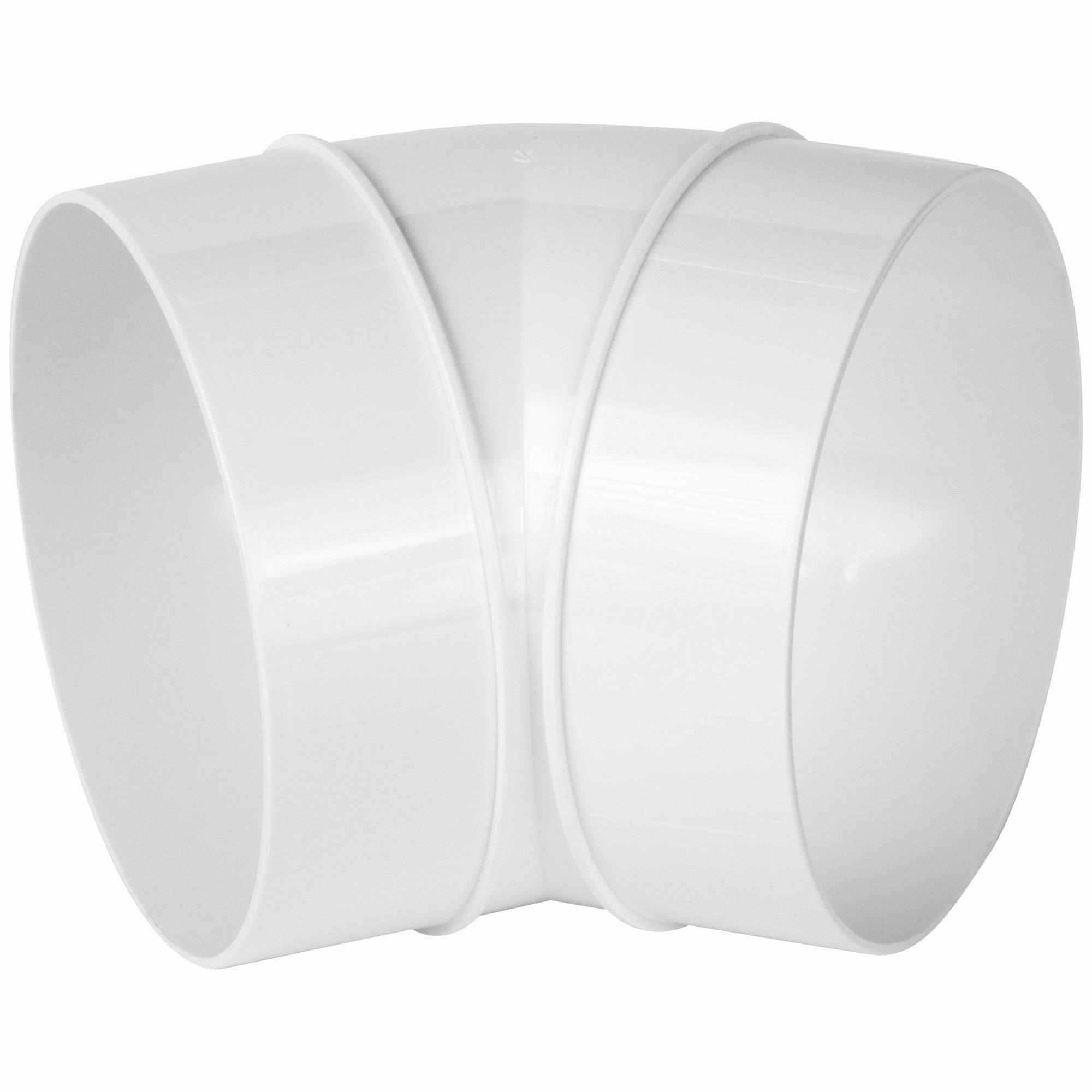 Böj Malmbergs 45° Ventilationskanal 100 mm