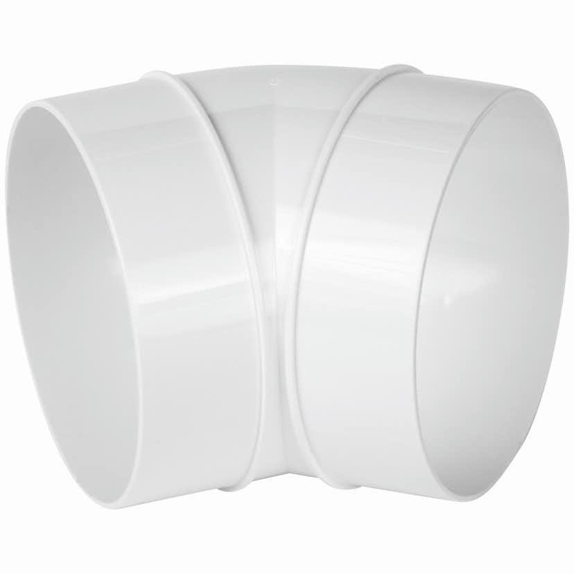 Böj Malmbergs 45° Ventilationskanal 100 mm